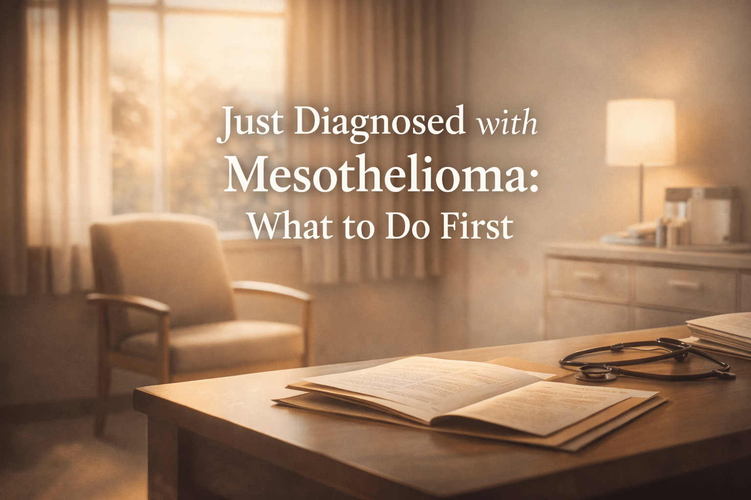 I Was Just Diagnosed with Mesothelioma: What to Do First