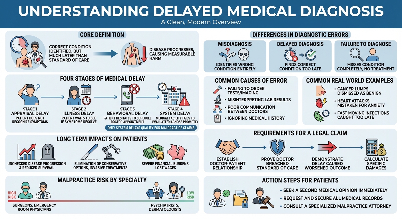 Delayed Diagnosis: Examples, Causes When to Sue