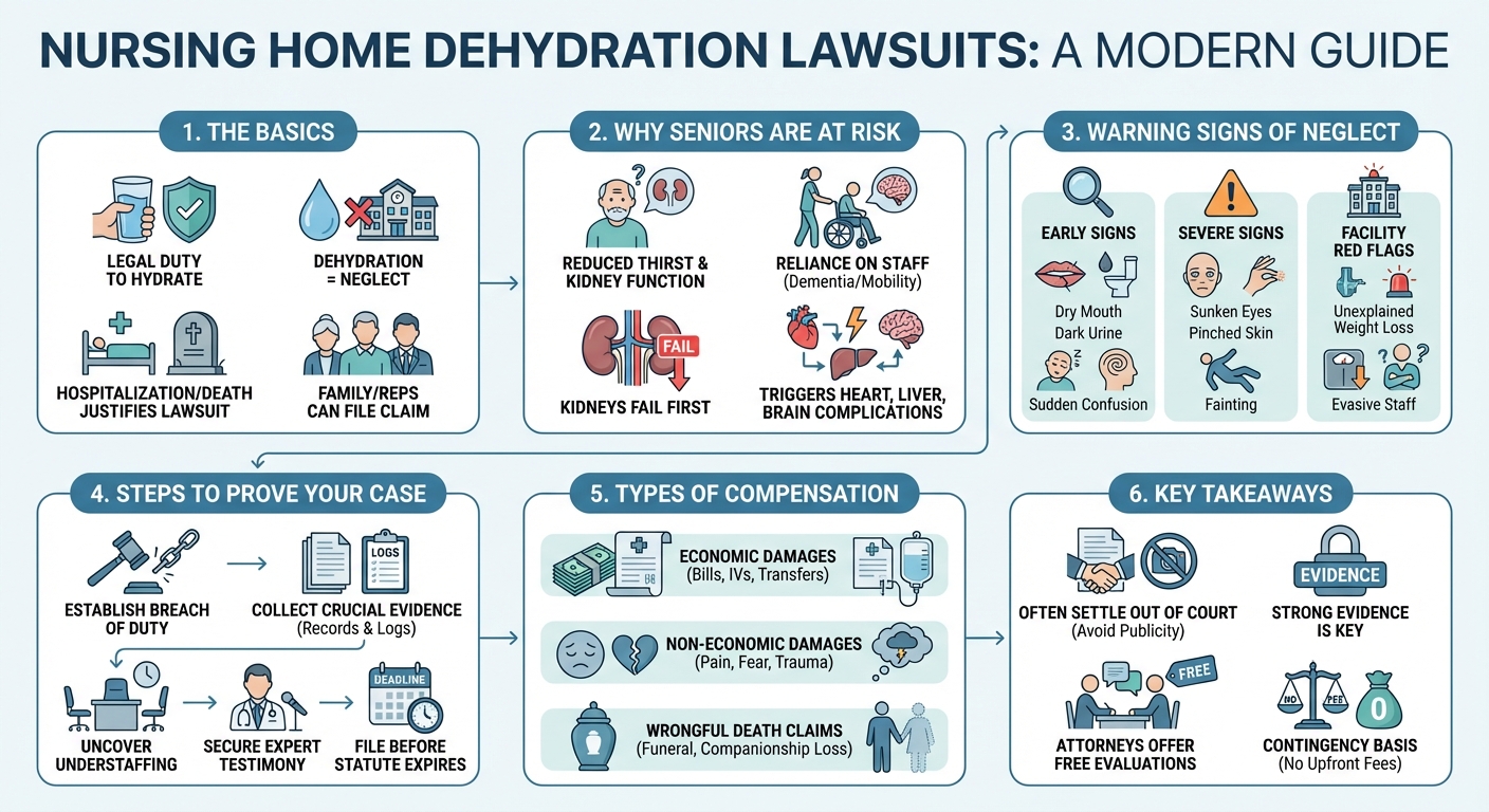 Nursing Home Dehydration Lawsuit: Settlements  How to Sue