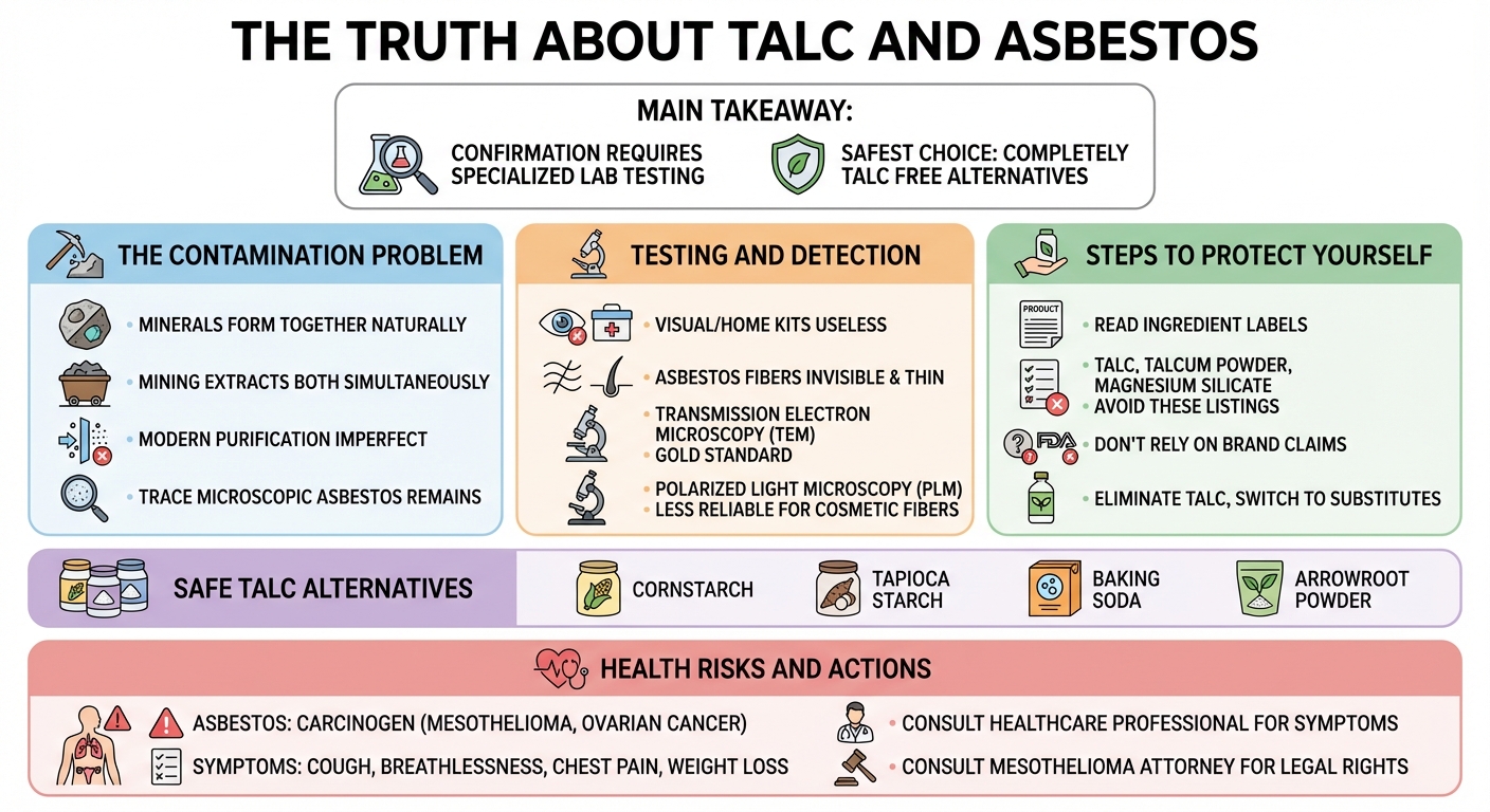 How to Know if Talc is Asbestos-Free: Testing Safety Guide