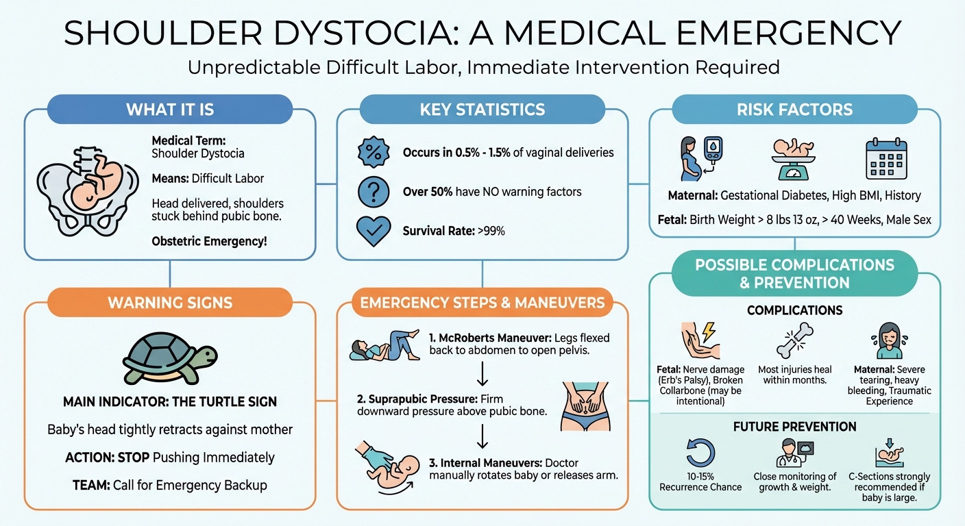 Shoulder Dysplasia Birth (Dystocia): Causes, Risks  Survival
