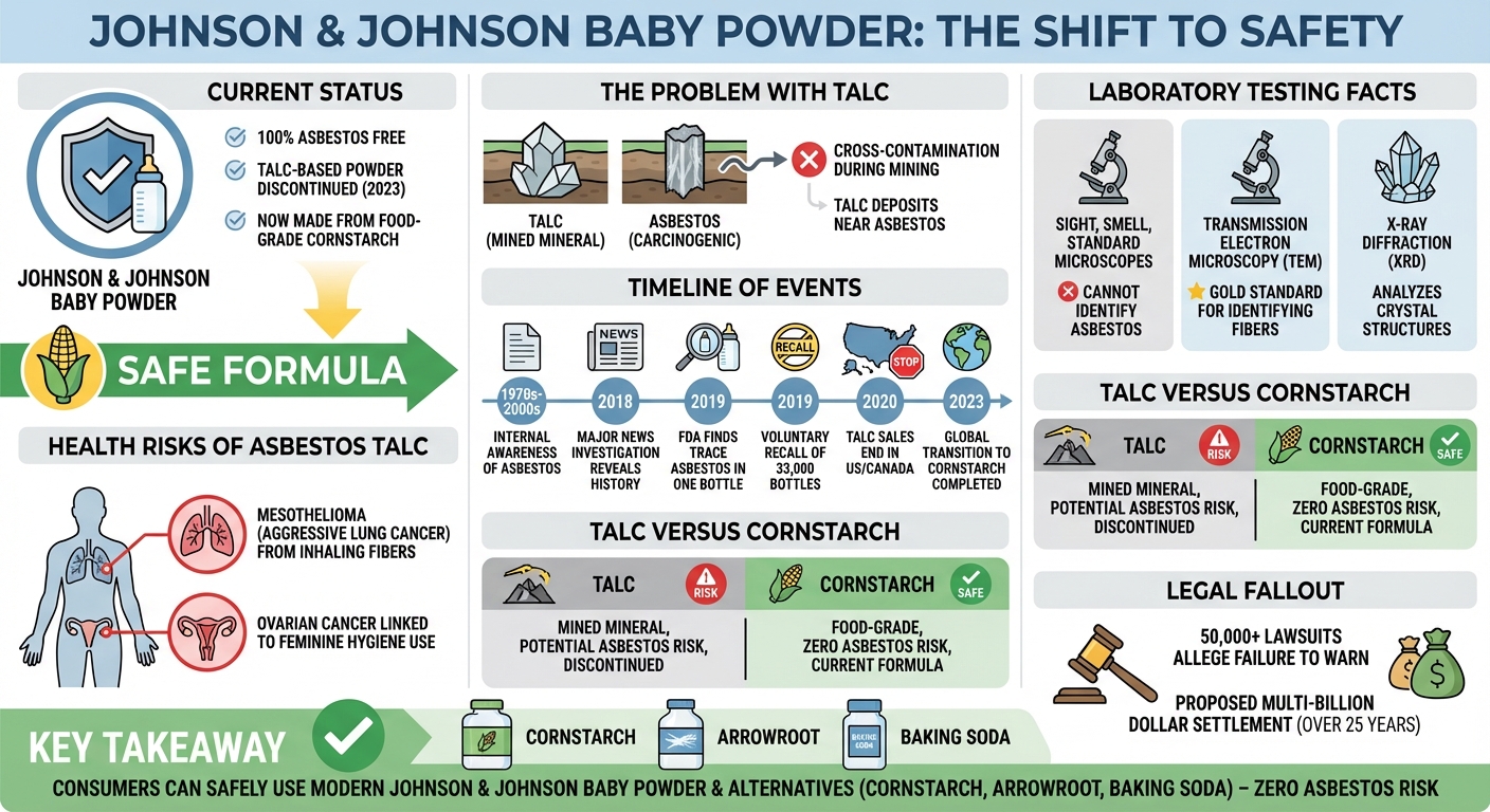 Johnson Johnson Baby Powder and Asbestos: Facts Updates