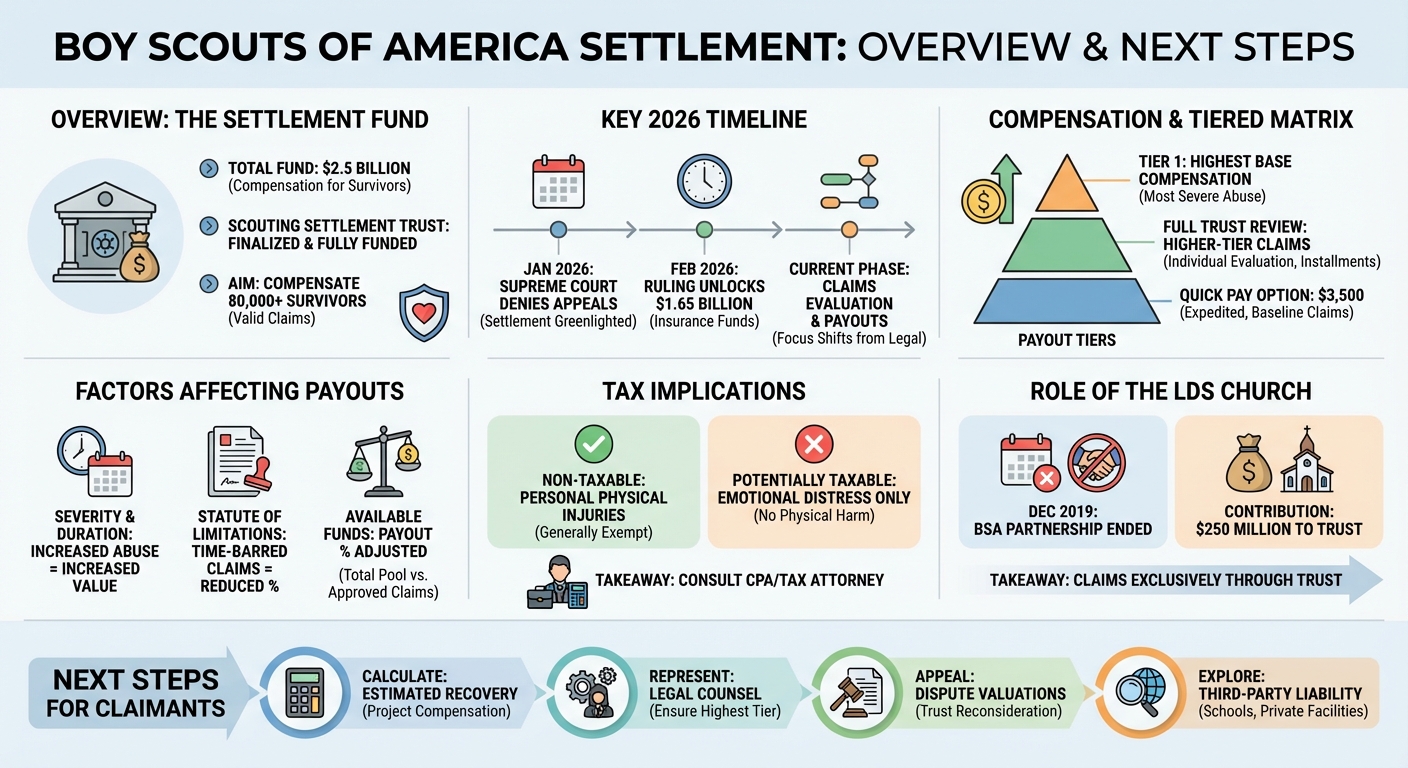 BSA Lawsuit Settlement: 2026 Updates  Payout Amounts