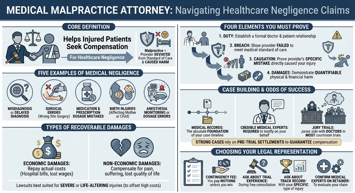 Medical Malpractice Attorney: How to Prove Your Case  Win