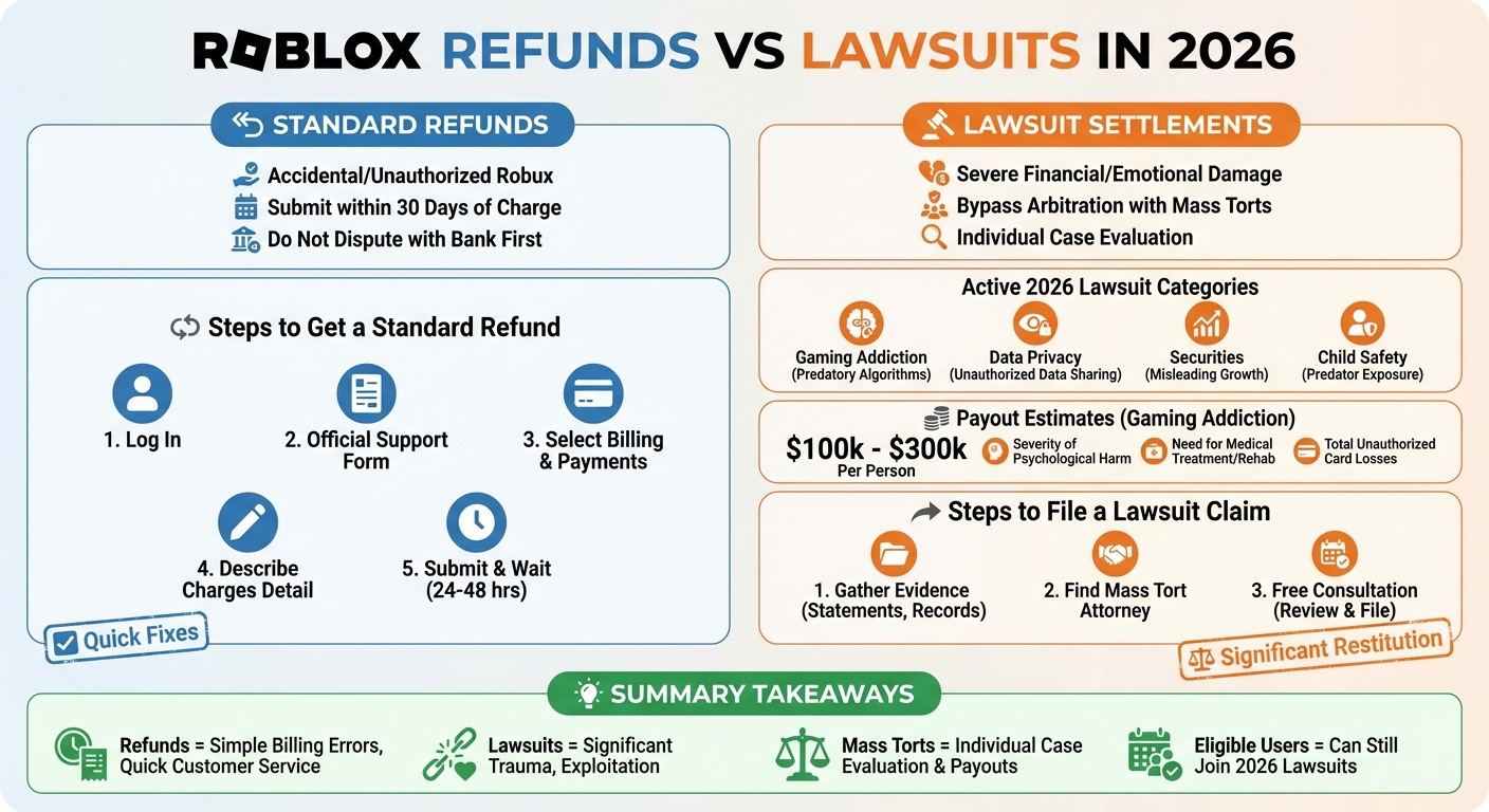 Roblox Lawsuit Refunds Settlements: 2026 Eligibility Payouts