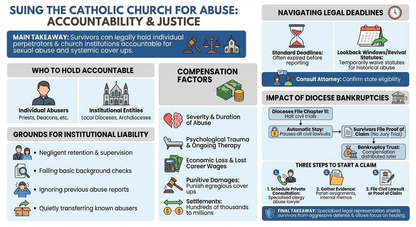 Suing the Catholic Church: Legal Rights Abuse Lawsuits
