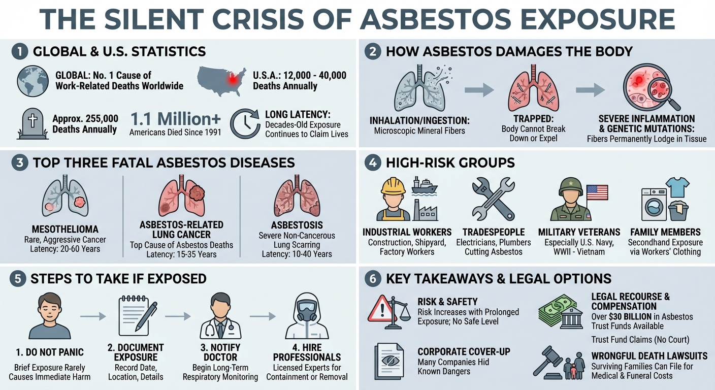 How Many People Die From Asbestos Each Year?