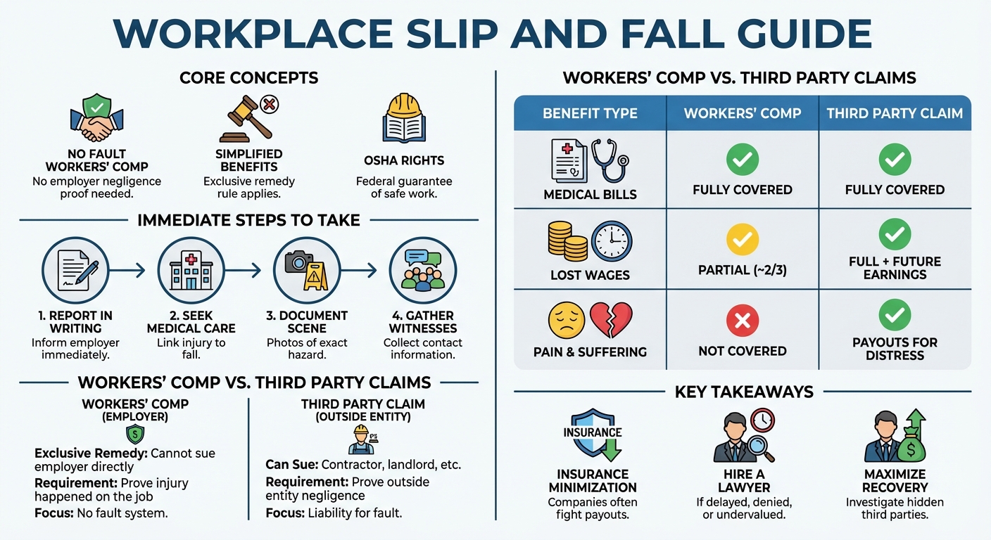 Slip and Fall at Work: Your Workers Rights Compensation