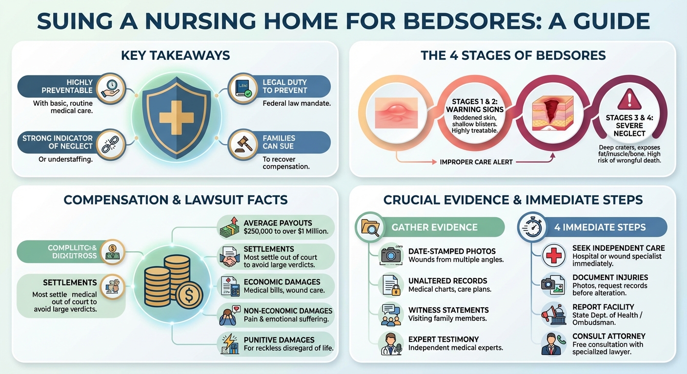 Can You Sue a Nursing Home for Bed Sores? Payouts Legal Guide