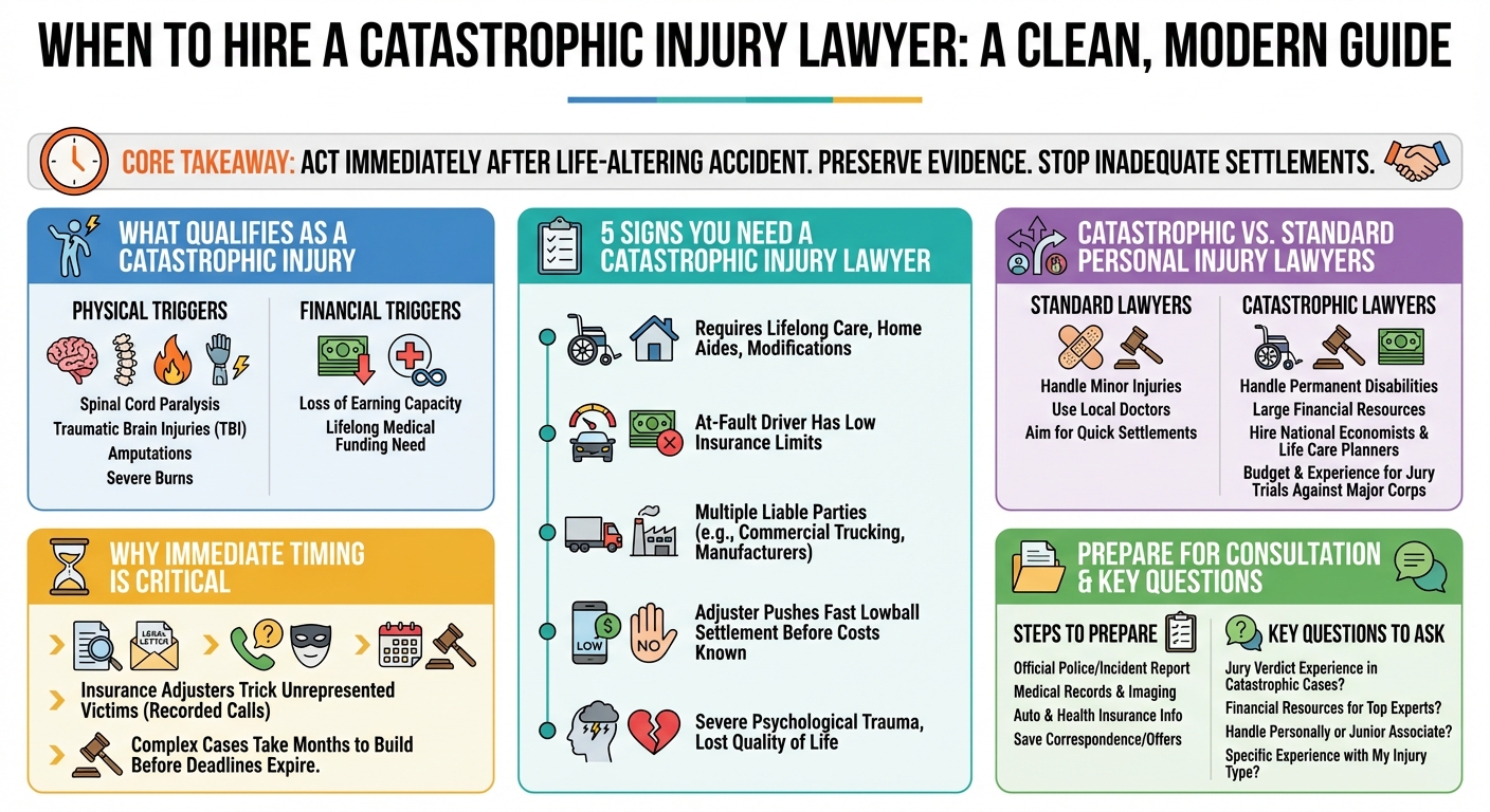 When to Contact a Catastrophic Injury Lawyer (5 Key Signs)