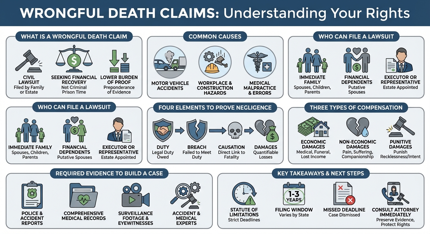 What Is a Wrongful Death Claim? Guide to Lawsuits Settlements