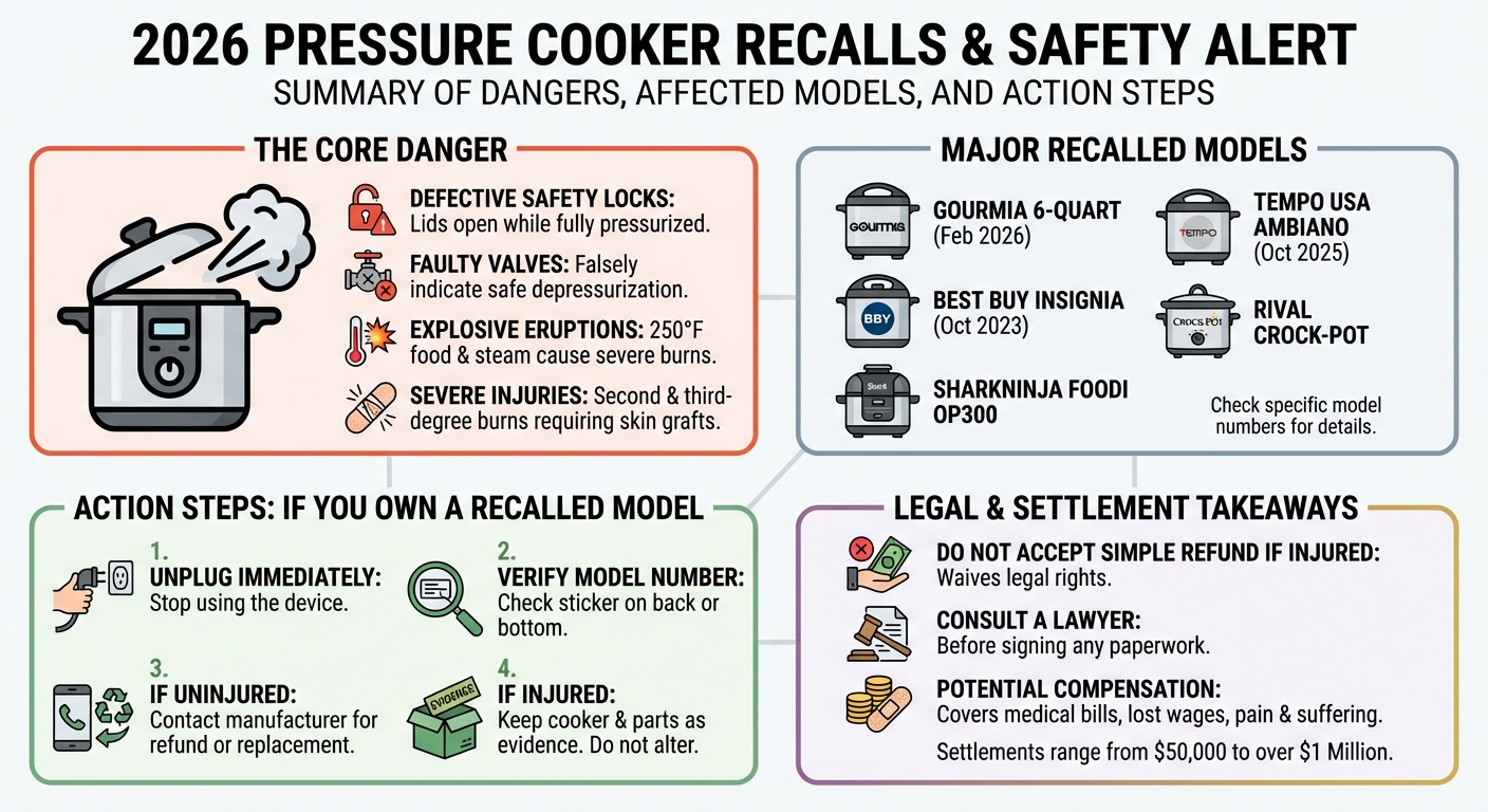 The Complete Guide to Pressure Cooker Recalls (2026 Updates)