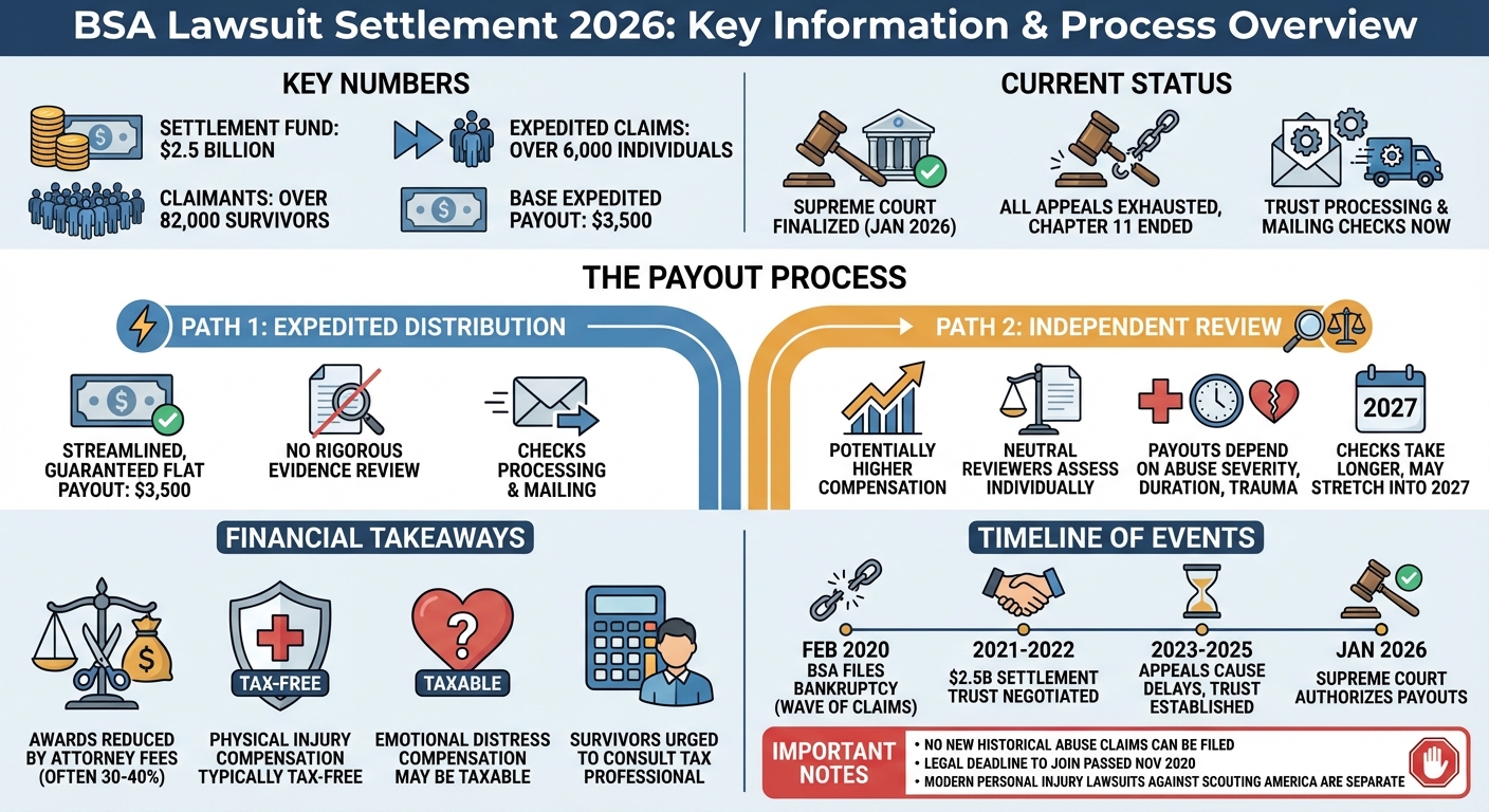 Boy Scouts Lawsuit Settlement: 2026 Payouts Updates