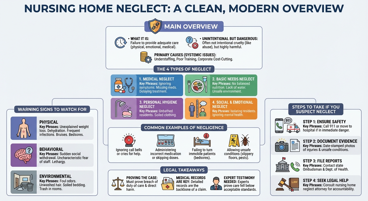 Nursing Home Neglect: Signs, Types How to Report It
