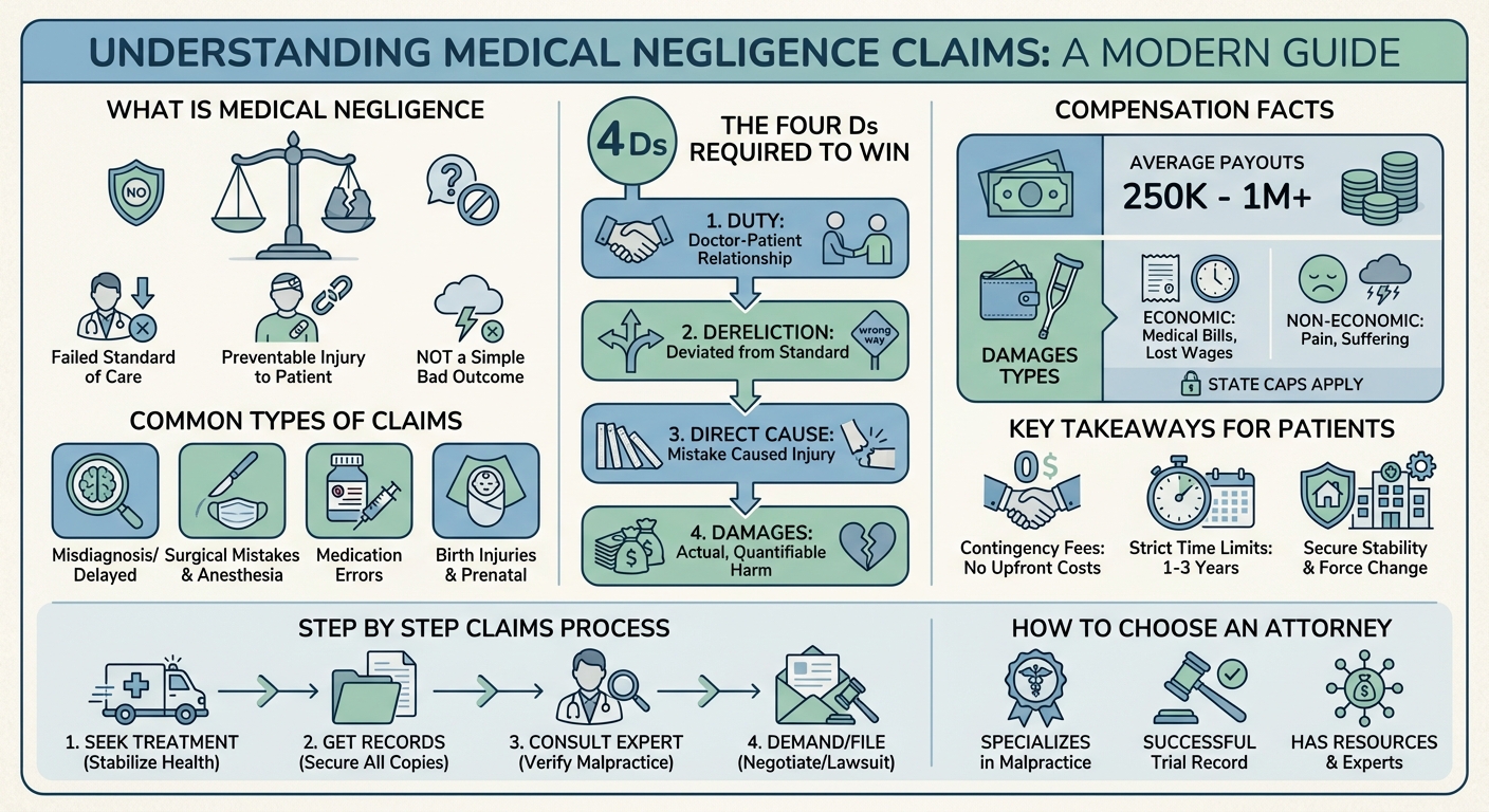 Medical Negligence Claims: How to Prove Malpractice Win