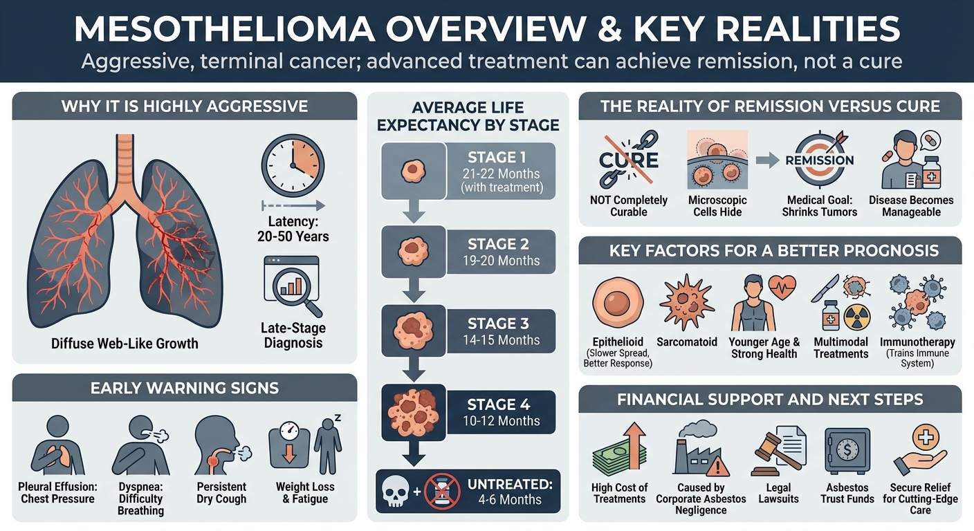 Is Mesothelioma Always Fatal? Prognosis Life Expectancy
