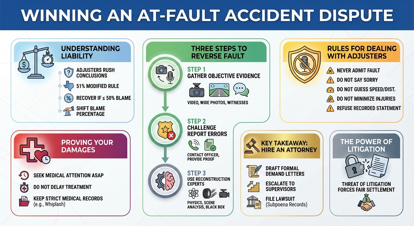 How to Win an At-Fault Accident Dispute  Shift Liability