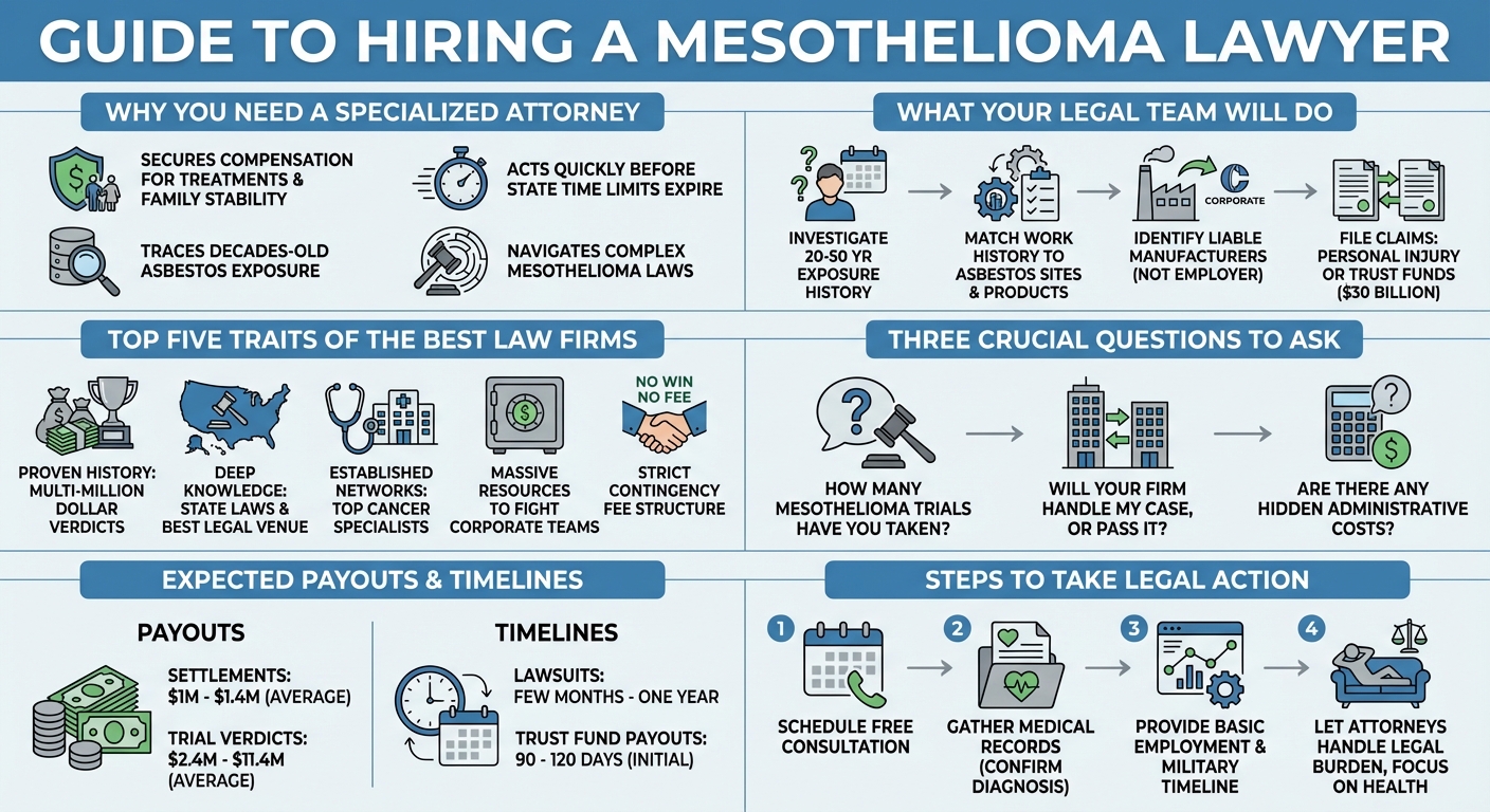 Mesothelioma Cancer Lawyer: Top Asbestos Attorneys Lawsuits